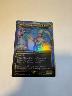 Miku, Child of Song - Child of Alara (Rainbow Foil) Secret Lair Drop Foil - Image 1