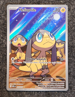 Pokemon TCG - Helioptile - 143/132 (Illustration Rare) - Mega: Mega Evolution NM - Image 1