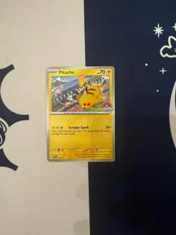 Pikachu Promo 2024 World Championships SVP EN 190 Pokemon Worlds PROMO - Image 1