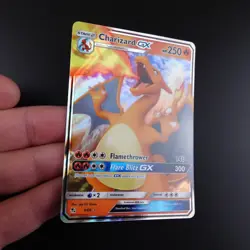 Charizard GX 9/68 Hidden Fates Holo Full Art Pokemon Card - Image 4