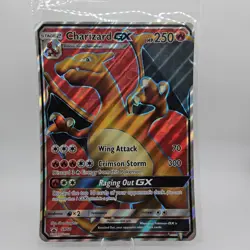 JUMBO Pokemon Charizard GX SM60 Holo Promo NM w/ Toploader 🔥 - Image 4