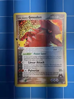 Team Magma's Groudon 9/95 - 2021 Pokemon Celebrations 25th Anniversary NM - Image 1