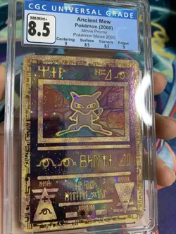Ancient Mew - CGC 8.5 With SUBGRADES - Pokemon Movie 2000 Promo - PSA - Image 3
