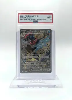 PSA:9 2024 Pokemon SVP Greninja ex Special Illustration Collection #132 Promo - Image 1