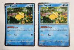 2- Psyduck MEP 007 Mega Evolution Blister Promo Cosmos Holo Pokemon TCG - Image 1