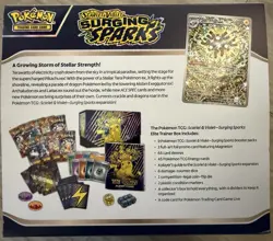 Pokemon TCG Surging Sparks ETB & Booster Bundle 2-pack Brand New/Factory Sealed. - Image 3