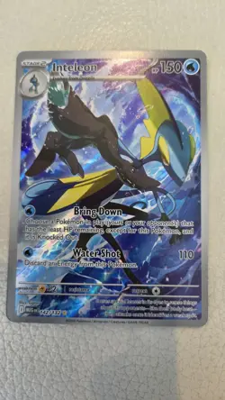 Pokemon Inteleon 142/132 Illustration Rare Mega Evolutions NM - Image 1