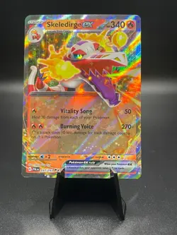 Pokemon Skeledirge ex 037/193 PAL Paldea Evolved NM - Image 1