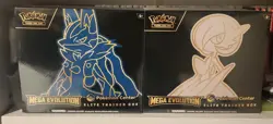 Pokemon Center Mega Evolution Gardevoir & Lucario ETB Elite Trainer Box Set of 2 - Image 1