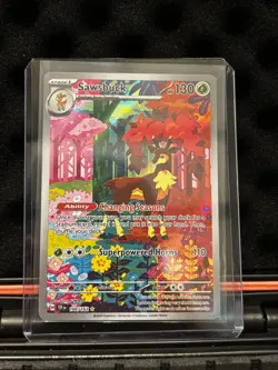 Pokemon TCG | Sawsbuck 166/162 AR | Temporal Forces | NM - Image 1