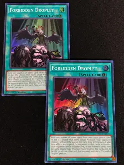 Yugioh Forbidden Droplet RA01-EN064 1ST SUPER X2 (NM) - Image 1