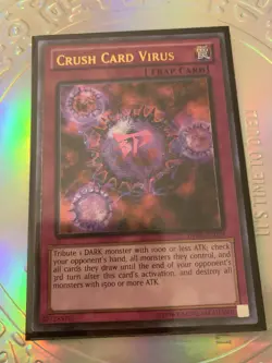 YuGiOh! Crush Card Virus DPKB-EN039 Ultimate Rare Unlimited NM - Image 1