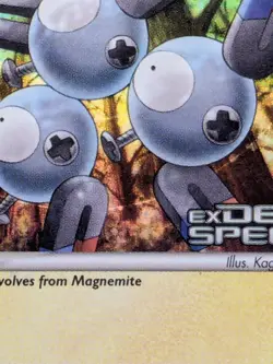 Magneton 48/113 EX Delta Species Stamped Reverse Holo Foil Pokemon Card - Image 3