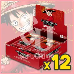 ONE PIECE CARD GAME: CARRYING ON HIS WILL BOOSTER BOX CASE OP13 Ships by 11/7 - Image 1