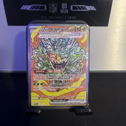 Pokemon TCG Teal Mask Ogerpon EX Prismatic Evolutions Card 145/131 Sir - Image 1