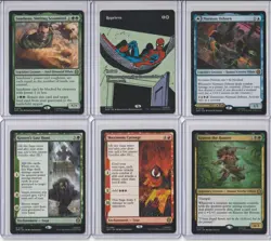 MAGIC MTG RARE MYTHIC CARD LOT Max Carnage Sandman Kraven Norman Osborn Reprieve - Image 1