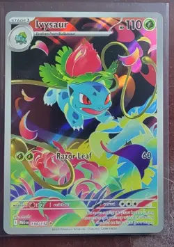 Ivysaur Holo Pokemon Card Mega Evolution Set 134/132 Illustration Art - Image 1