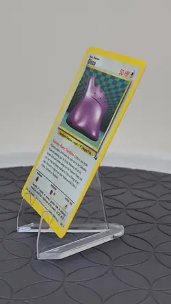 Ditto Pokemon Card Holo Rare Fossil Set 1999 TCG 3/62 Fair - Image 2