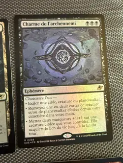 MTG EOE - Archenemy’s Charm FOIL FR - NM French - Image 1