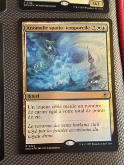 MTG EOE - Space-Time Anomaly FOIL FR - NM French - Image 1