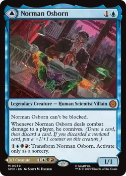 MTG Norman Osborn [Marvel's Spider-Man] Near Mint Magic - Image 1