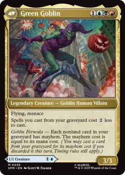 MTG Norman Osborn [Marvel's Spider-Man] Near Mint Magic - Image 2