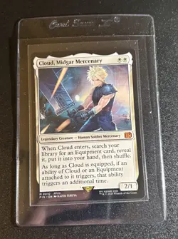 MTG - Cloud, Midgar Mercenary - FINAL FANTASY (FIN) NMT - Image 1