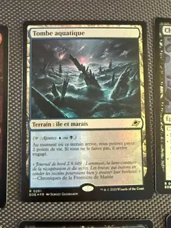 MTG EOE - Watery Grave FOIL FR - NM French - Image 1