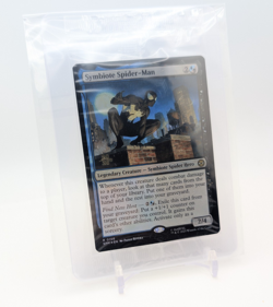 MTG - Symbiote Spider-Man - Prerelease Rare Foil #156 - Spider-Man NM - Image 1