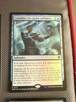 MTG EOE - Consult the Star Charts FOIL FR - NM French - Image 1