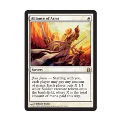 WOTC MtG Commander Alliance of Arms (R) VG - Image 1