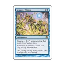 WOTC MtG 8th Ed Intruder Alarm (R) (Foil) EX - Image 1