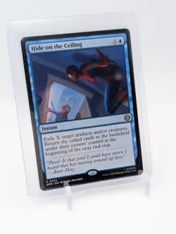 MTG - Hide on the Ceiling - Rare Regular #32 - Spider-Man NM - Image 1