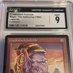 MTG Legends Crookshank Kobolds CGC 9 MINT! Magic The Gathering Vintage TCG - Image 2