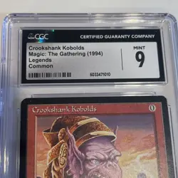 MTG Legends Crookshank Kobolds CGC 9 MINT! Magic The Gathering Vintage TCG - Image 4