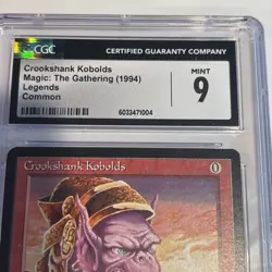 MTG Legends Crookshank Kobolds CGC 9 MINT! Magic The Gathering Vintage TCG - Image 5