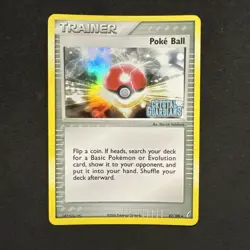 Poke Ball 82/100 Crystal Guardians Reverse Holo Pokemon - Image 1
