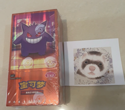 Pokemon TCG S-Chinese Gem Pack Vol. 3 Booster Box Exclusive Gengar Set - INHAND - Image 1