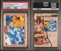 YuGiOh PSA10 Exodia Blue Eyes Ultimate Dragon Amada Toei Vintage Japan - Image 4