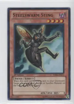 Steelswarm Sting 1st Ed. YuGiOh Hidden Arsenal 6: Omega Xyz #HA06-EN015 - Image 1