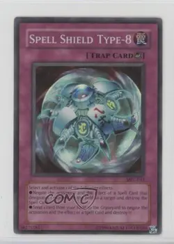 Spell Shield Type-8 Unlimited YuGiOh Magician's Force #MFC-043 2003 - Image 1
