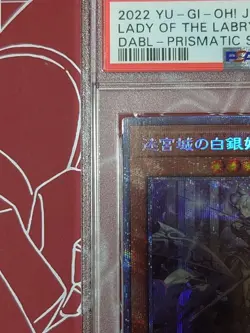 YuGiOh Lady Labrynth of the Silver Castle PSA10 Prismatic Secret Rare Japan - Image 3