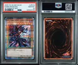 YuGiOh Dark Magician PSA10 25th Secret Rare Alternate Art Japanese Card - Image 3