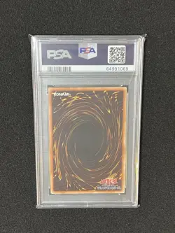 YuGiOh Gaia the Dragon Champion PSA10 Prismatic Secret Rare ROTD-JPS01 Japan - Image 2