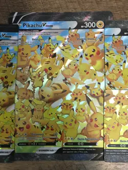 Pokemon - 25th Celebration - Pikachu V-Union And Jumbo SWSH 139-142 - 4 cards - Image 1