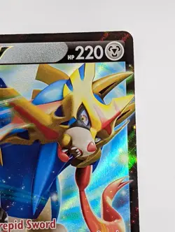 Zacian V SWSH018 Ultra Rare - 2020 Pokemon Card TCG Black Star Promo NM - Image 2
