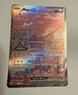 Mew ex Pokemon 151 053 Sv: Scarlet & Violet Promo Cards Holo - Image 1