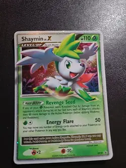 Shaymin LV.X - DP39 - Pokemon Diamond & Pearl Promo Ultra Rare Card LP - Image 1
