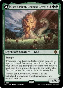 MTG English Ojer Kaslem, Deepest Growth NM Normal The Lost Caverns of Ixalan - Image 1