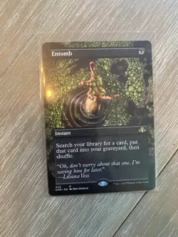 🔮 MTG: Entomb (Borderless) Dominaria Remastered Regular - Image 1